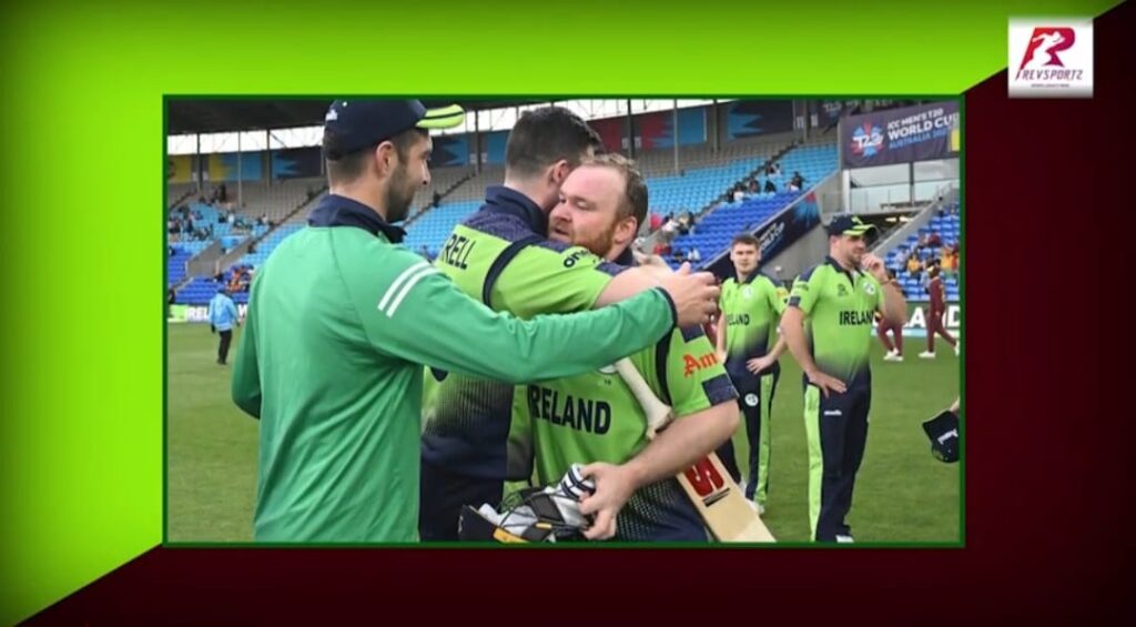Ireland knocked out West Indies and qualify for the Super 12