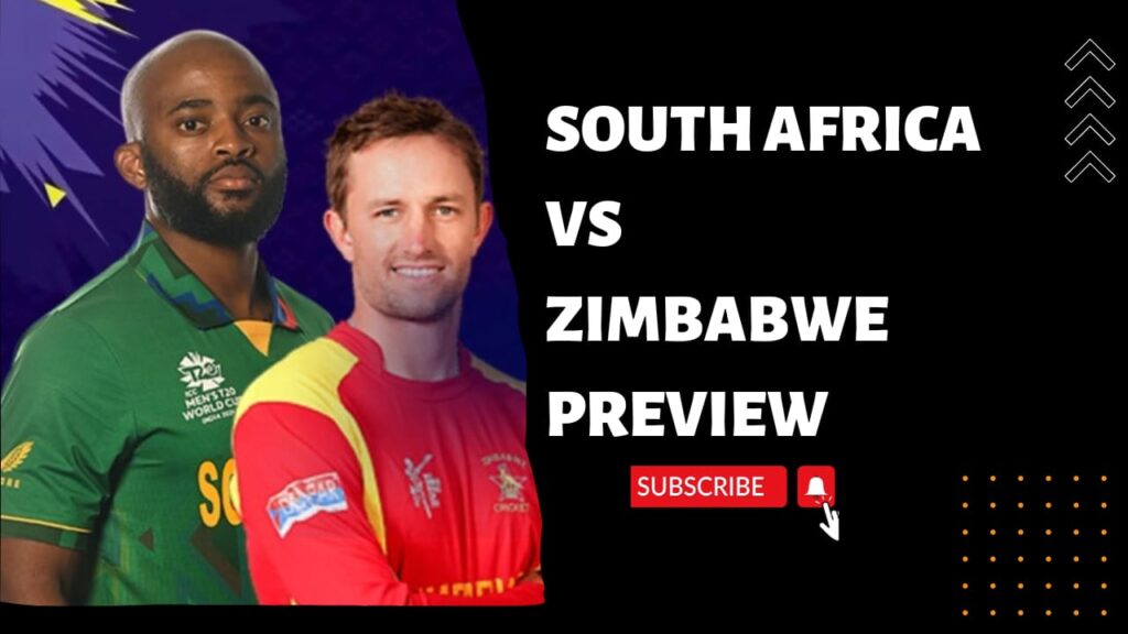 Zimbabwe are back in the World stage as they take on The Proteas