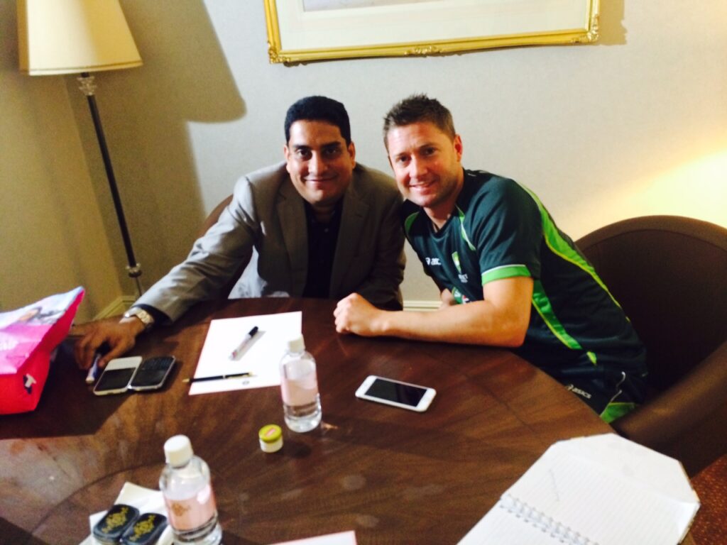 Boria Majumdar’s one-on-one with Michael Clarke