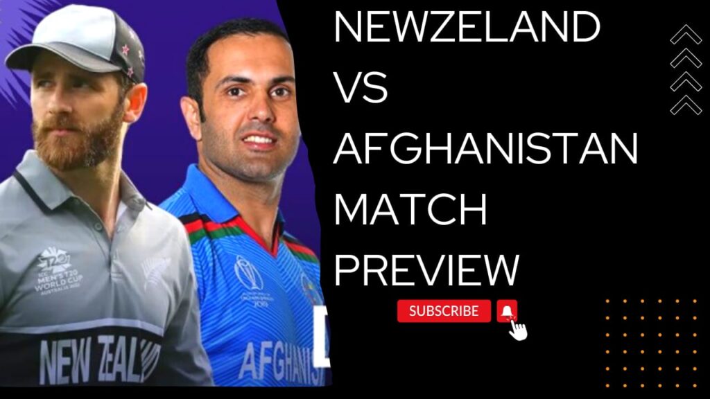 T20 World Cup Match Preview || New Zealand vs Afghanistan