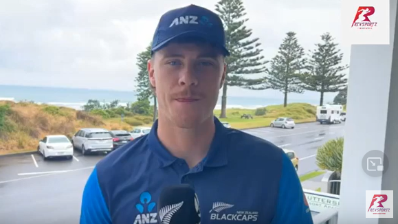 BLACKCAPS’ opener Finn Allen just ahead of the 2nd T20I against India