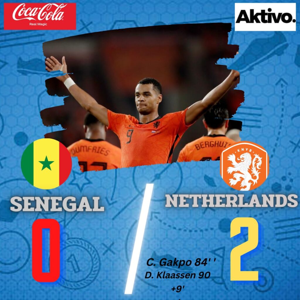 Senegal vs Netherlands