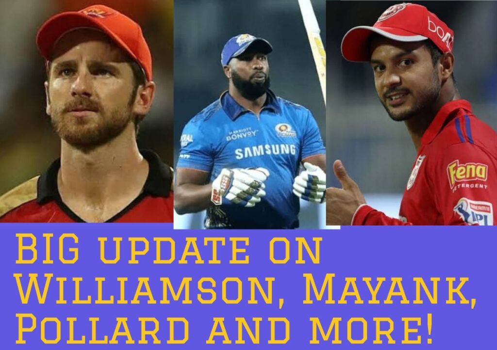 IPL 2023: Updates on Mayank Agarwal, Kane Williamson, Kieron Pollard and more