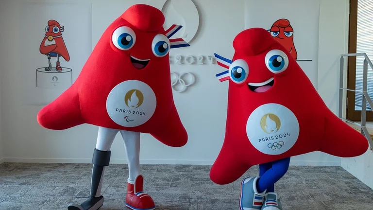 Meet the red cap of liberty - Les Phryges - mascots of 2024 Paris ...