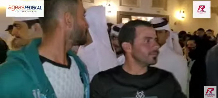 Some celebrations from the Moroccan fans!!