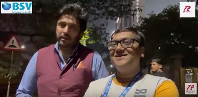 Joydeep Mukherjee & Amit Shah discussing India’s historic win against Australia.