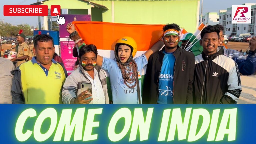 A packed Birsa Munda stadium roots for India to beat England | HockeyWorldCup2023
