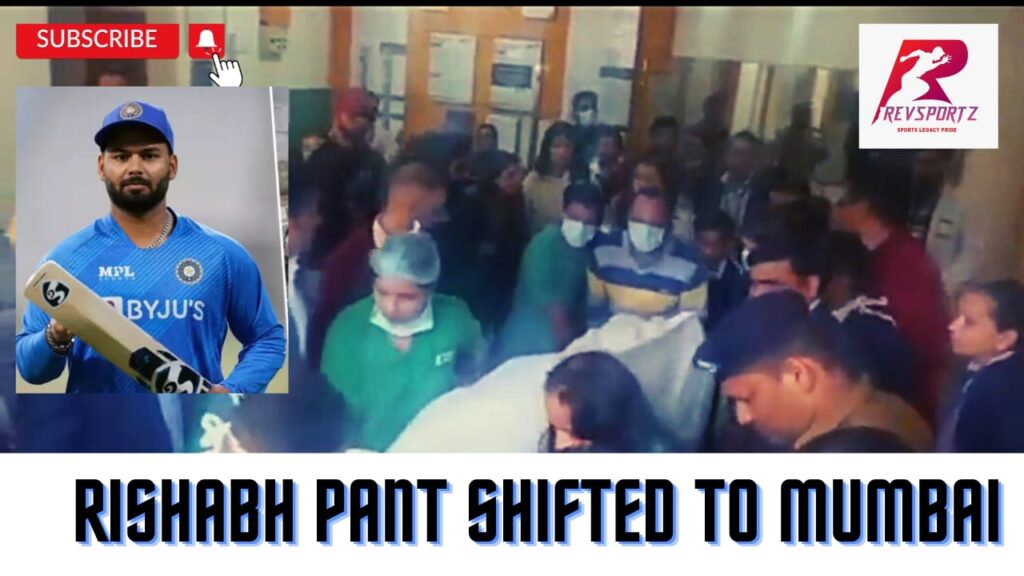 BREAKING: Rishabh Pant is being flown to Mumbai from Dehradun’s Max Hospital