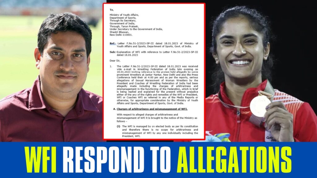 Breaking | No scope for arbitrariness and mismanagement: WFI in reply to MYAS