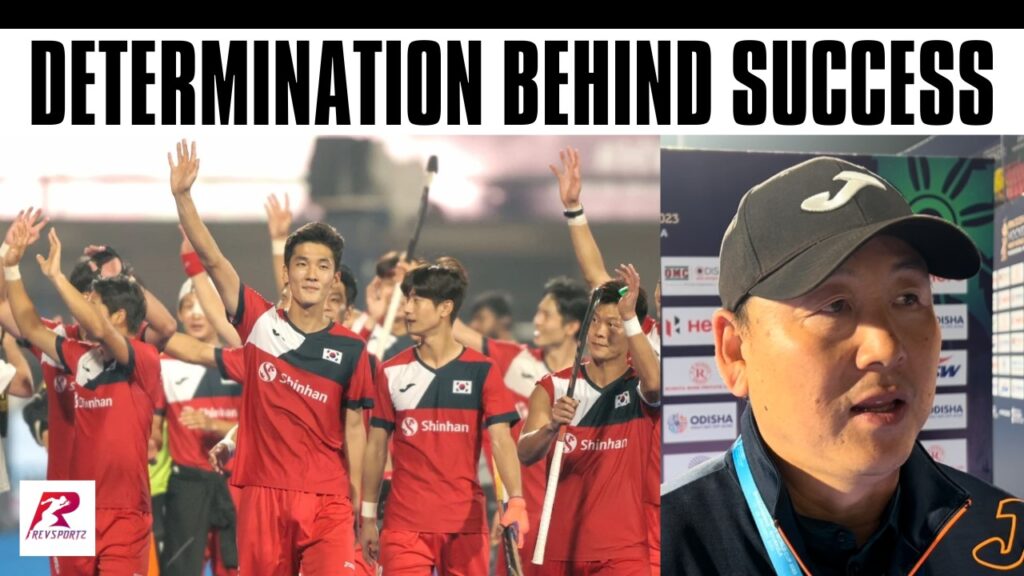 No infrastructure but successful. The Korean secret, ahead of Q/F against Dutch | HWC2023