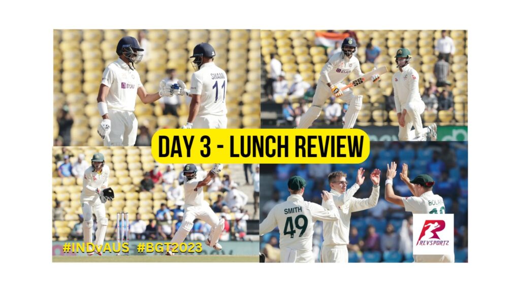 Axar’s defiant 84 help India post 400 runs in 1st innings, lead by 223 runs | Day 3 Session 1 Review