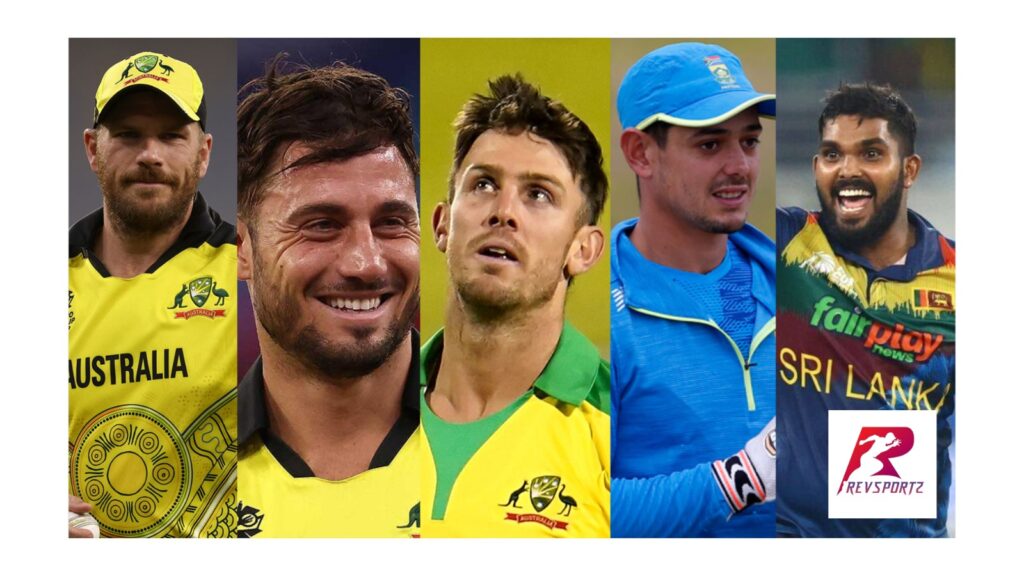 MLC 2023 || Finch, Stoinis, Mitch Marsh, De Kock & Hasaranga to take part in the inaugural season