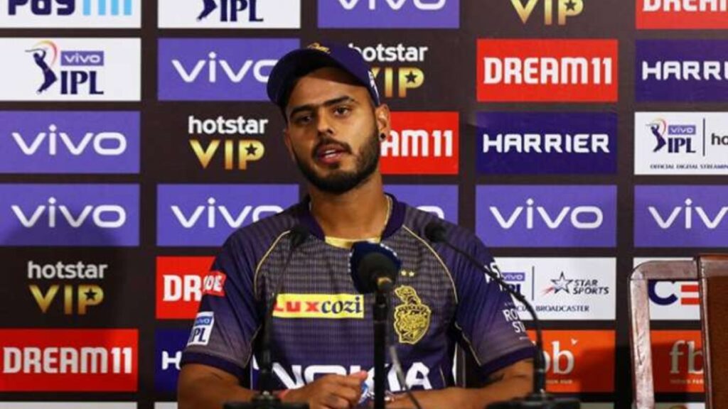 Nitish Rana has been named the captain for KKR in the absence of Shreyas Iyer.