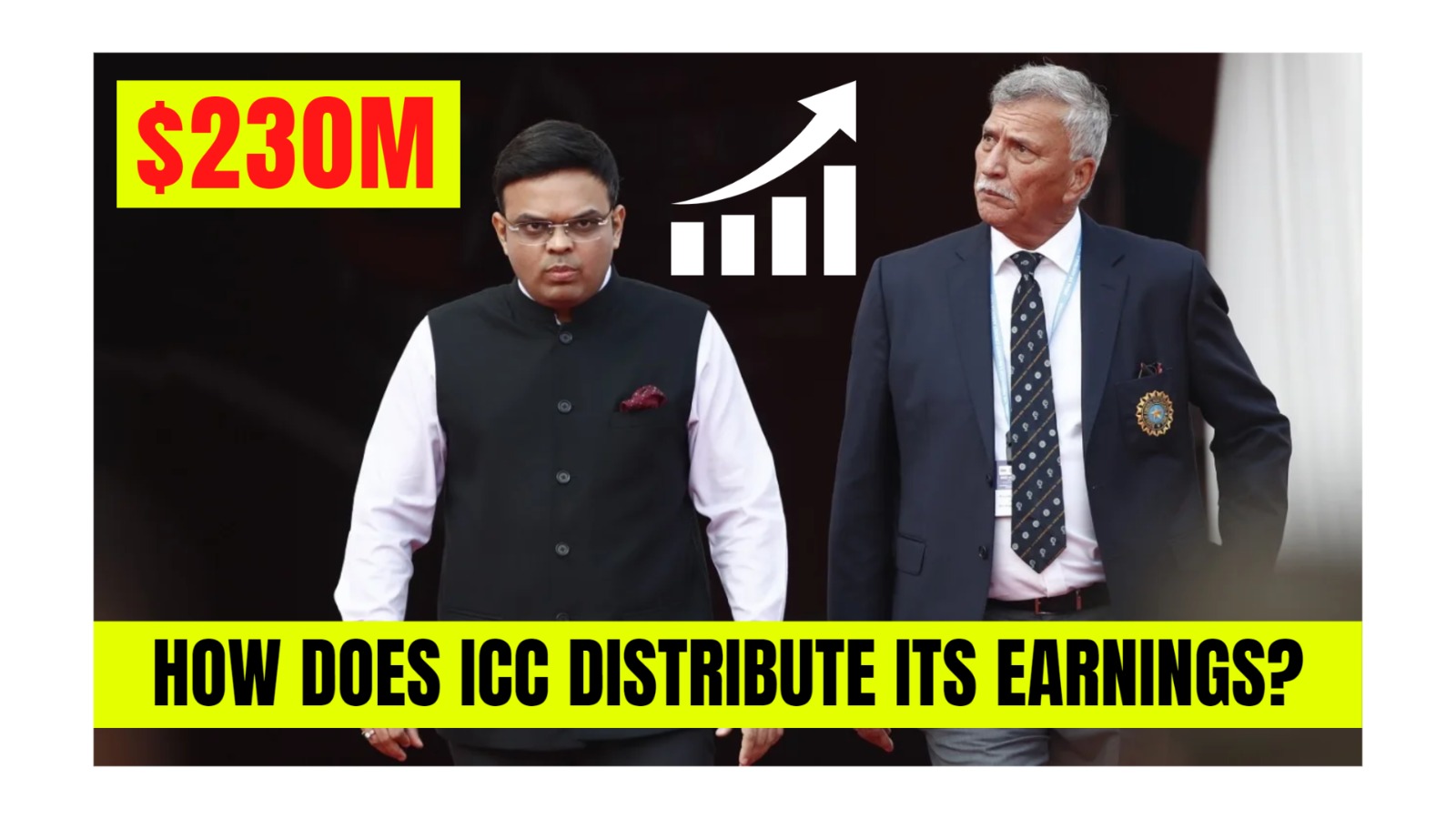 BCCI To Earn US$230 Million A Year! ICC's Revenue Sharing Model ...