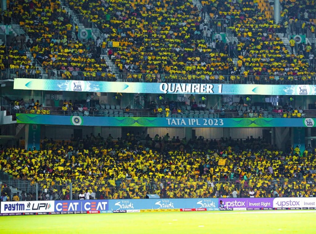 MS Dhoni’s retirement question and Yellow Wave in Chepauk | IPL 2023 Qualifier 1