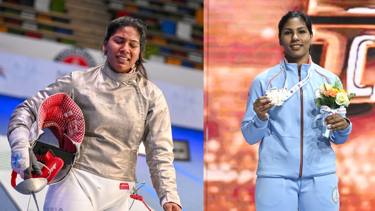Thrilled and Emotional at Same Time”: Bhavani Devi on Historic Fencing  Medal - RevSportz | Latest Sports News