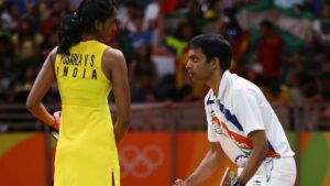 PV Sindhu with Pullela Gopichand