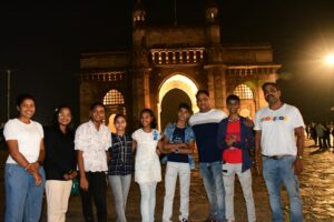 In front of India Gate