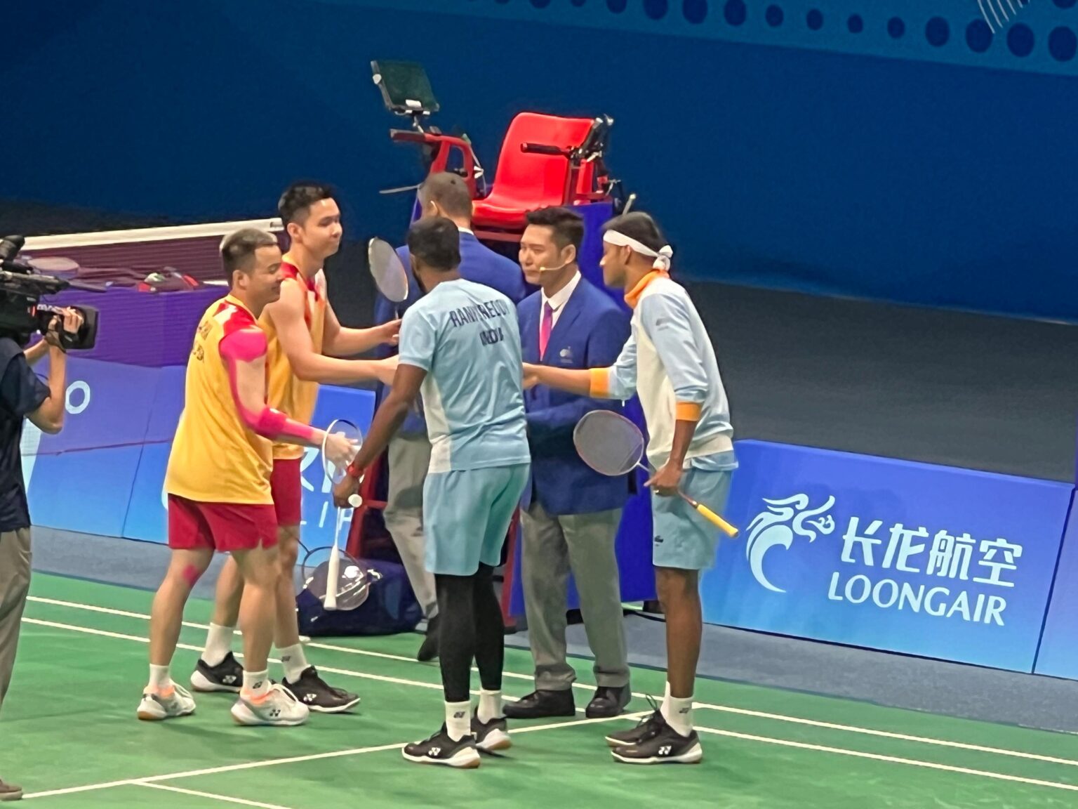 Satwik and Chirag Dominate Malaysian Duo to Enter Gold-Medal Clash