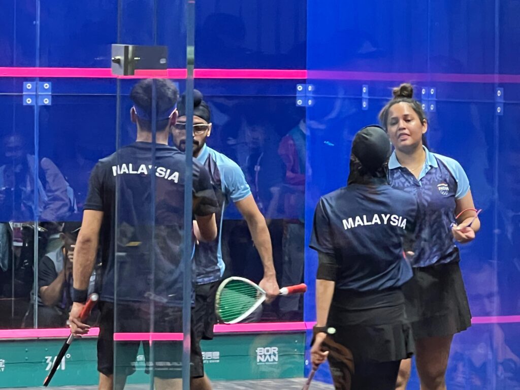 “We worked the hardest for this GOLD” – Dipika Pallikal Karthik Dipika Pallikal Karthik and Harinder Pal Singh Sandhu