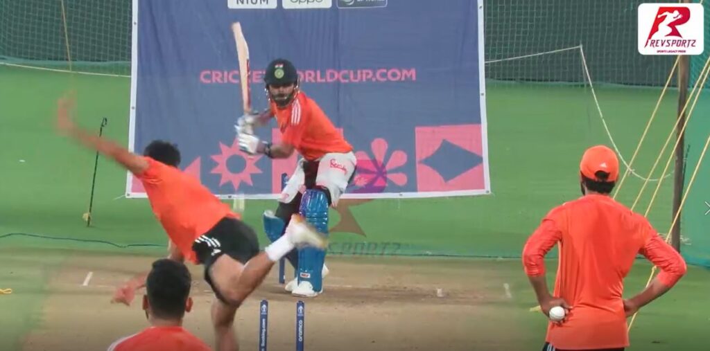 Rohit, Virat launch big hits as India train ahead of Netherlands match | CWC 2023
