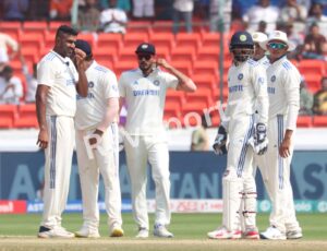 Indian players looking dejected at the ground today. Photo taken by- Debasis Sen