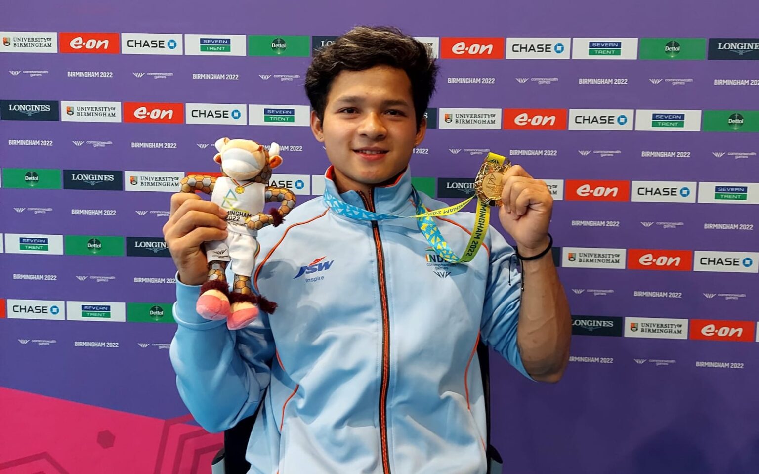 Jeremy Lalrinnunga lifts gold on comeback trail Jeremy Lalrinnunga at CWG 2022