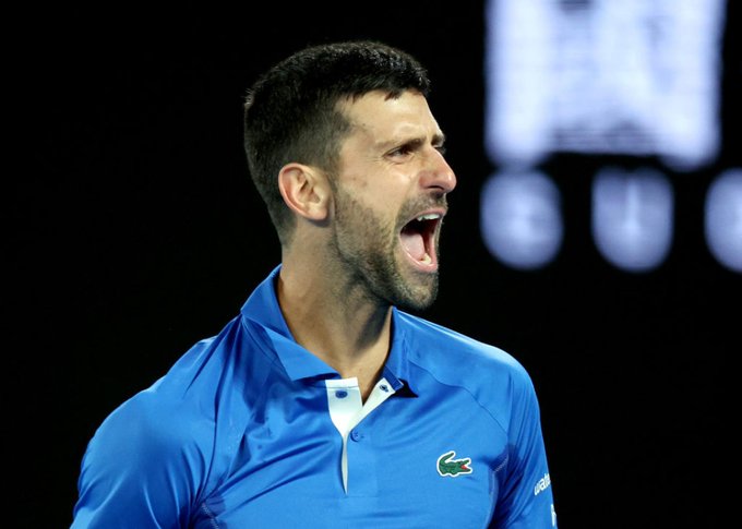 Djokovic marches on, as Andreeva bounces out Jabeur Novak Djokovic in AO Open 2024