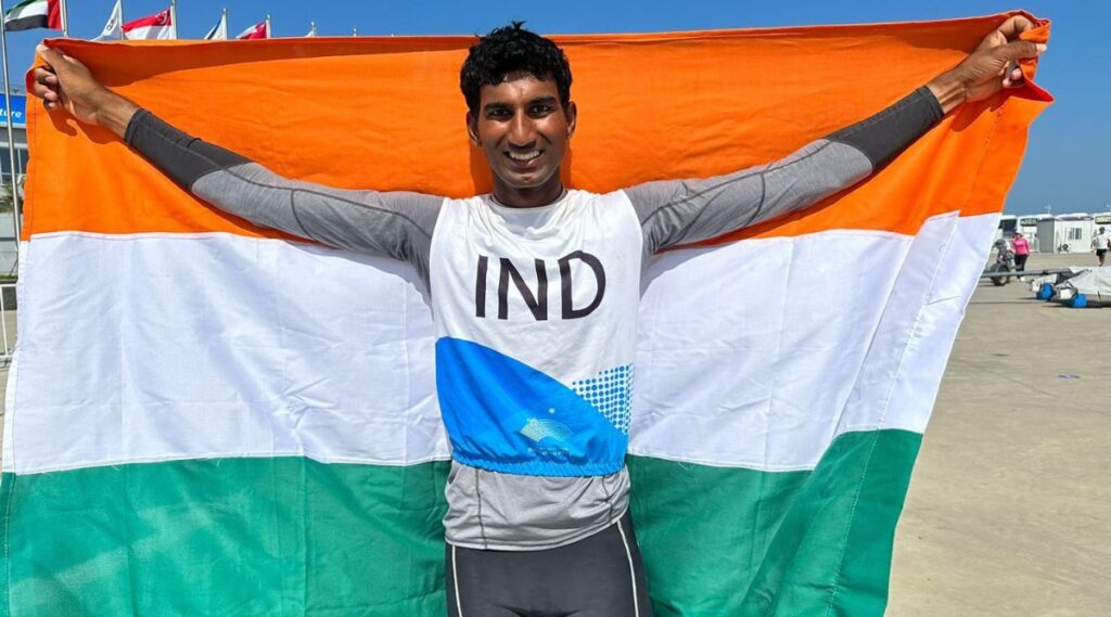 Vishnu Sarvanan keeps mind in present to sail through Paris 2024 qualification Vishnu Saravanan