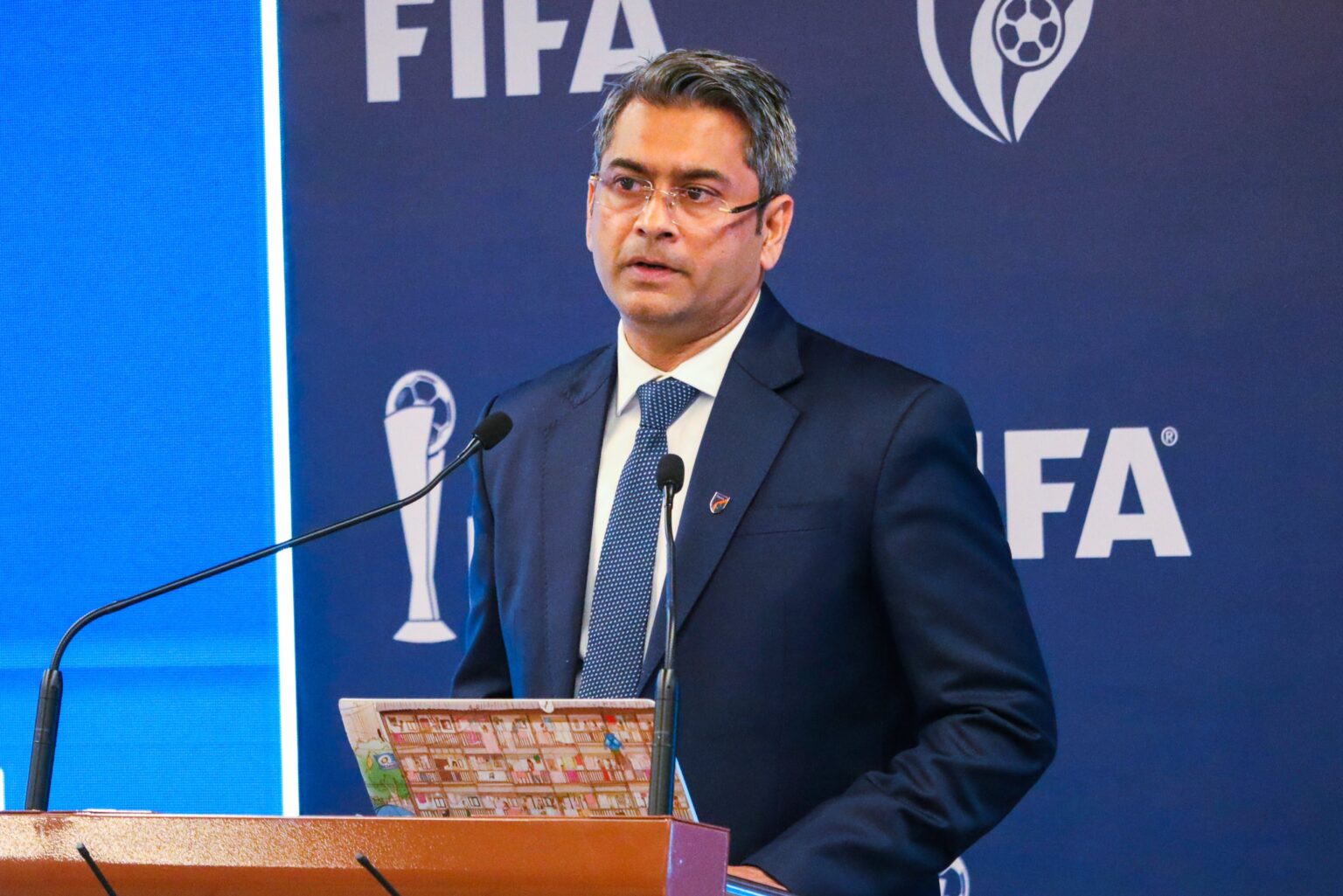 Kalyan Chaubey, AIFF President
