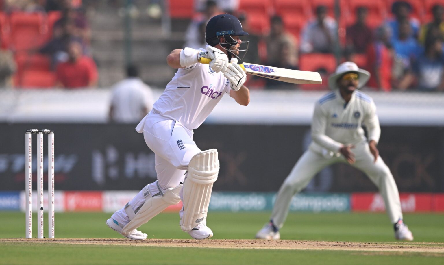 Duckett was in blazing form on day 2