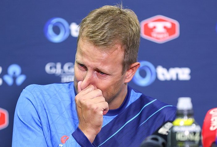 Speedster Neil Wagner quits international cricket at a teary press conference