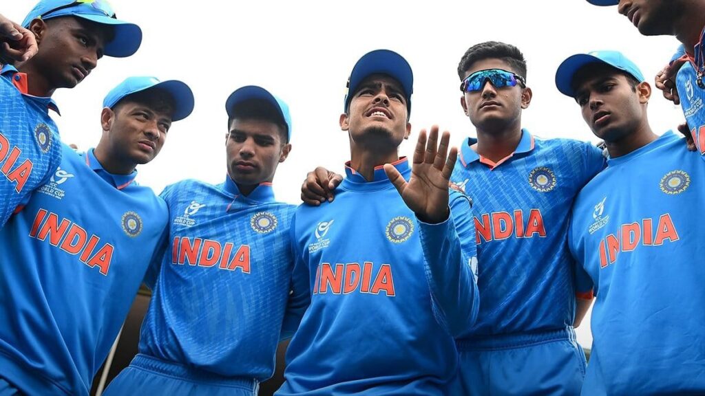 India U19 in the final