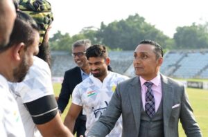 Rahul Bose with Rugby Players