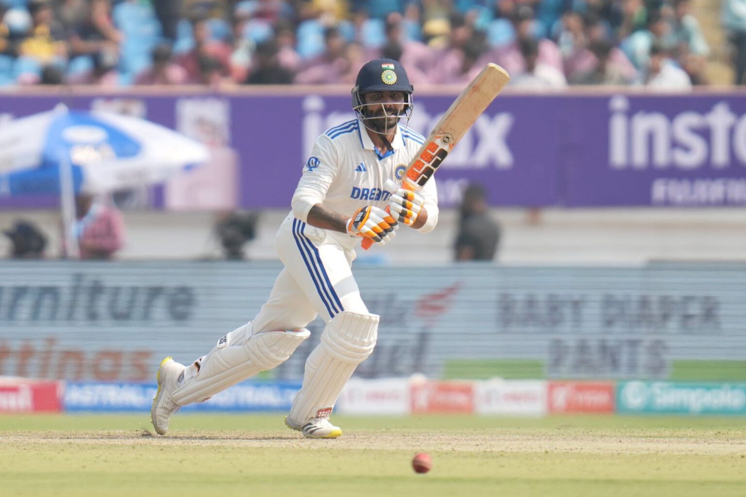 Ravindra Jadeja in Rajkot Test
