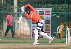 Shubman Gill at the Nets