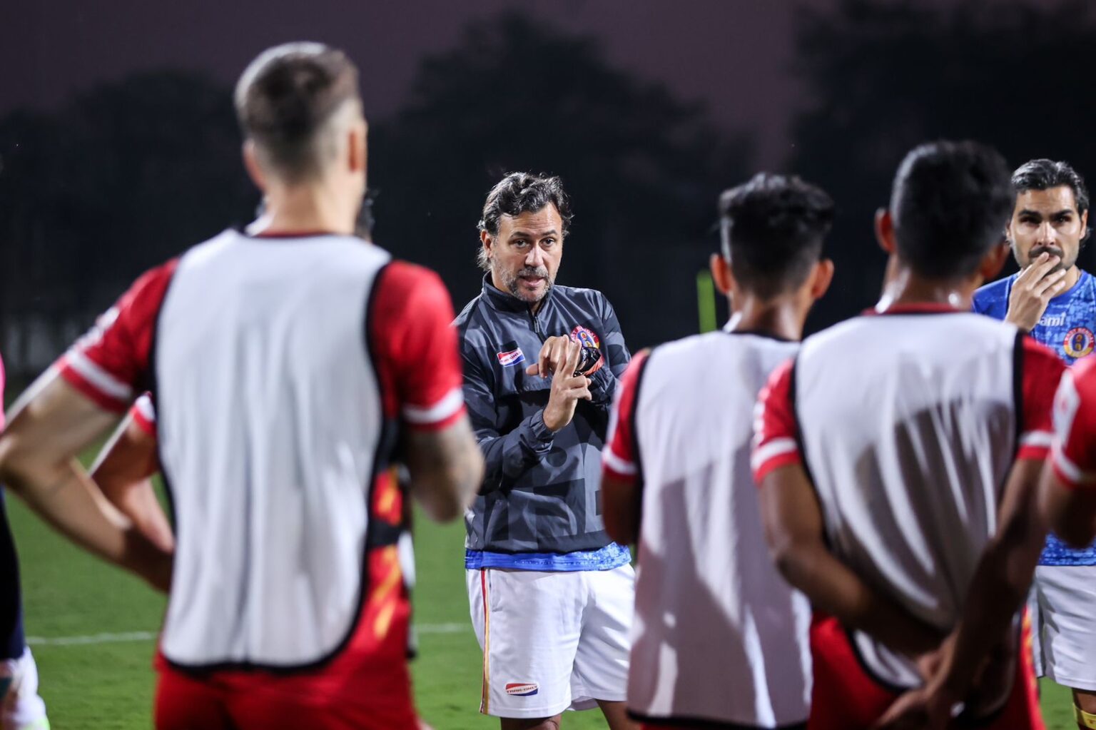 Carles Cuadrat in East Bengal's Training Session