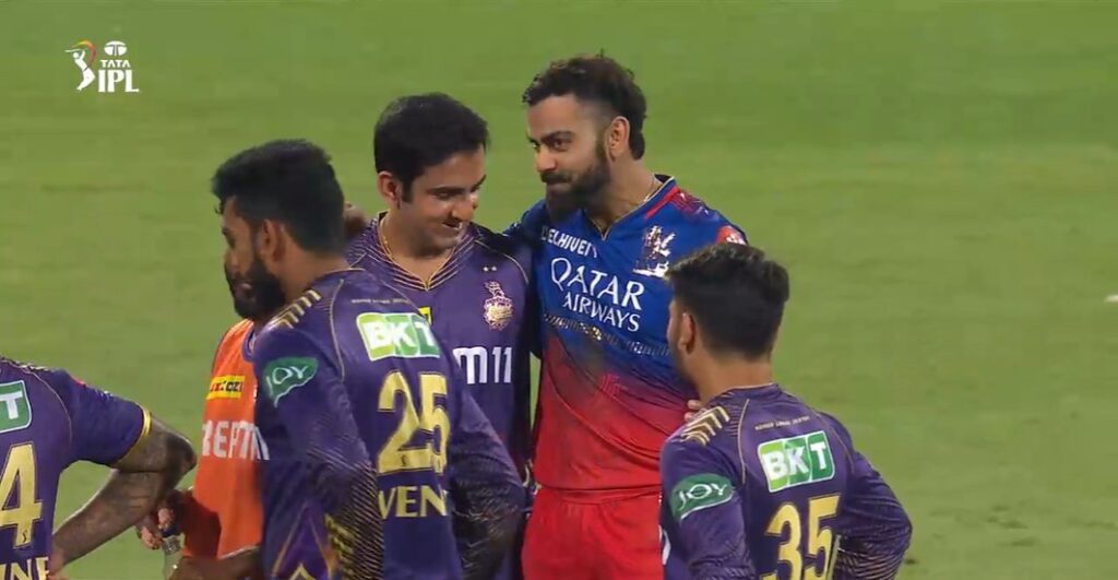 Kohli and Gambhir bury hatchet