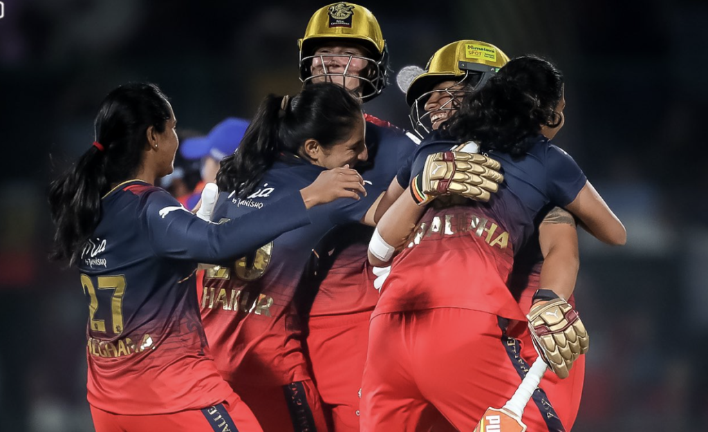 RCB end wait for glory, three-wicket over costs DC dear in WPL final