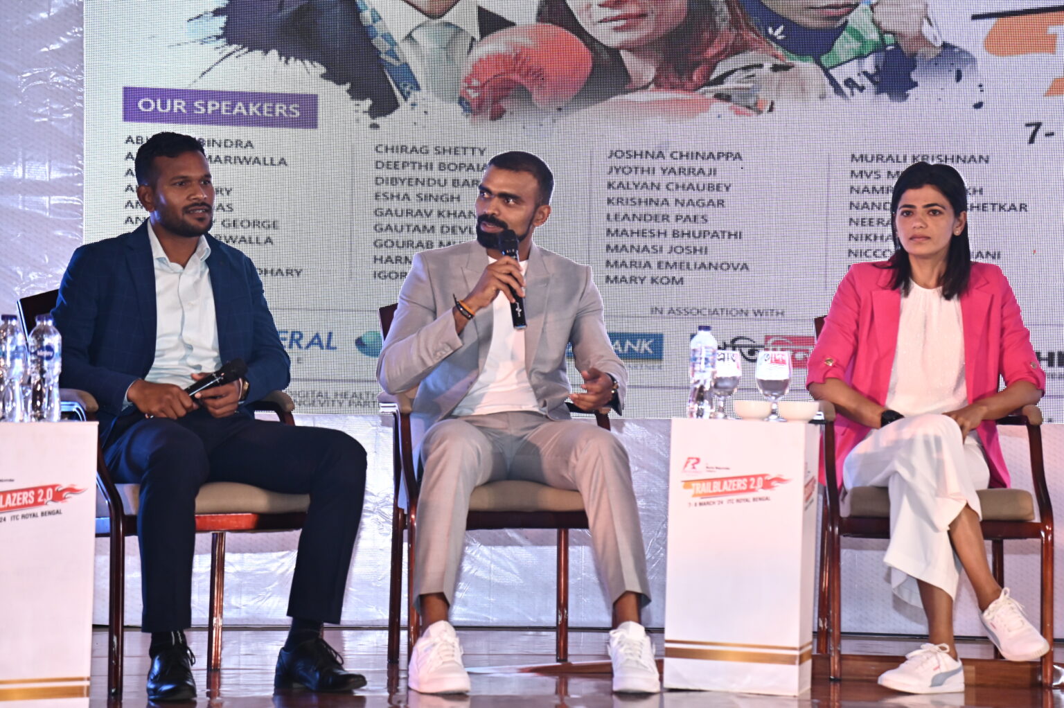 Sreejesh on stunning stops, longevity and a lonely job Sreejesh with Savita Punia and Amit Rohidas