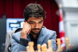 D Gukesh in Candidates Chess