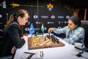 Humpy Koneru against Kateryna Lagno