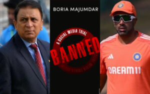 Sunil Gavaskar and Ravichandran Ashwin's relation to Banned