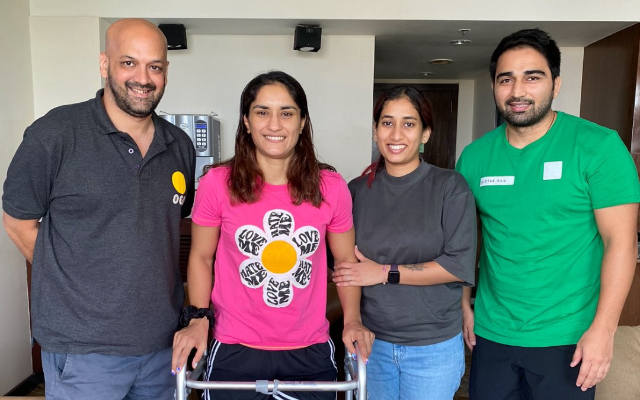 How Vinesh did crazy stuff to reduce weight and win Olympic quota Vinesh Phogat with Viren Rasquinha and others