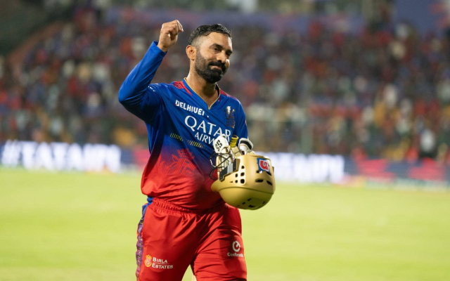 A reverse chop shot that defied logic and defined Dinesh Karthik Dinesh Karthik for RCB