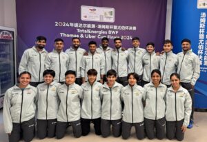 Team India in Thomas Cup 2024