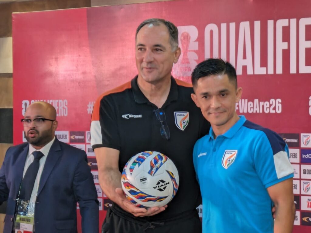 “It will never be about me”: Sunil Chhetri looks ahead to swansong, India’s biggest game in years Igor Stimac and Sunil Chhetri