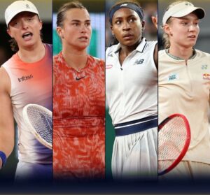 Top four women’s seeds in Roland Garros 2024