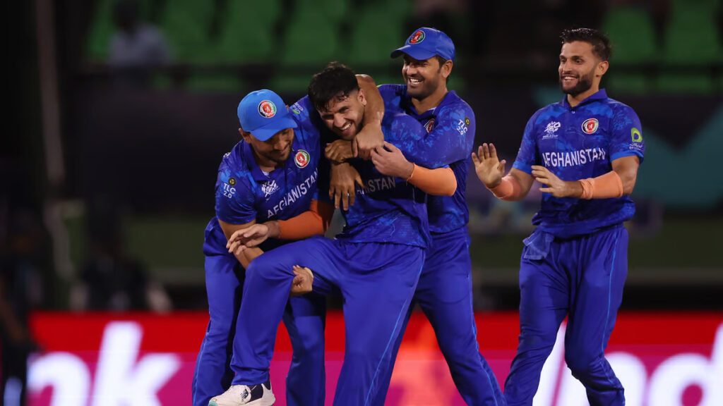 Afghanistan outclassed New Zealand in Guyana