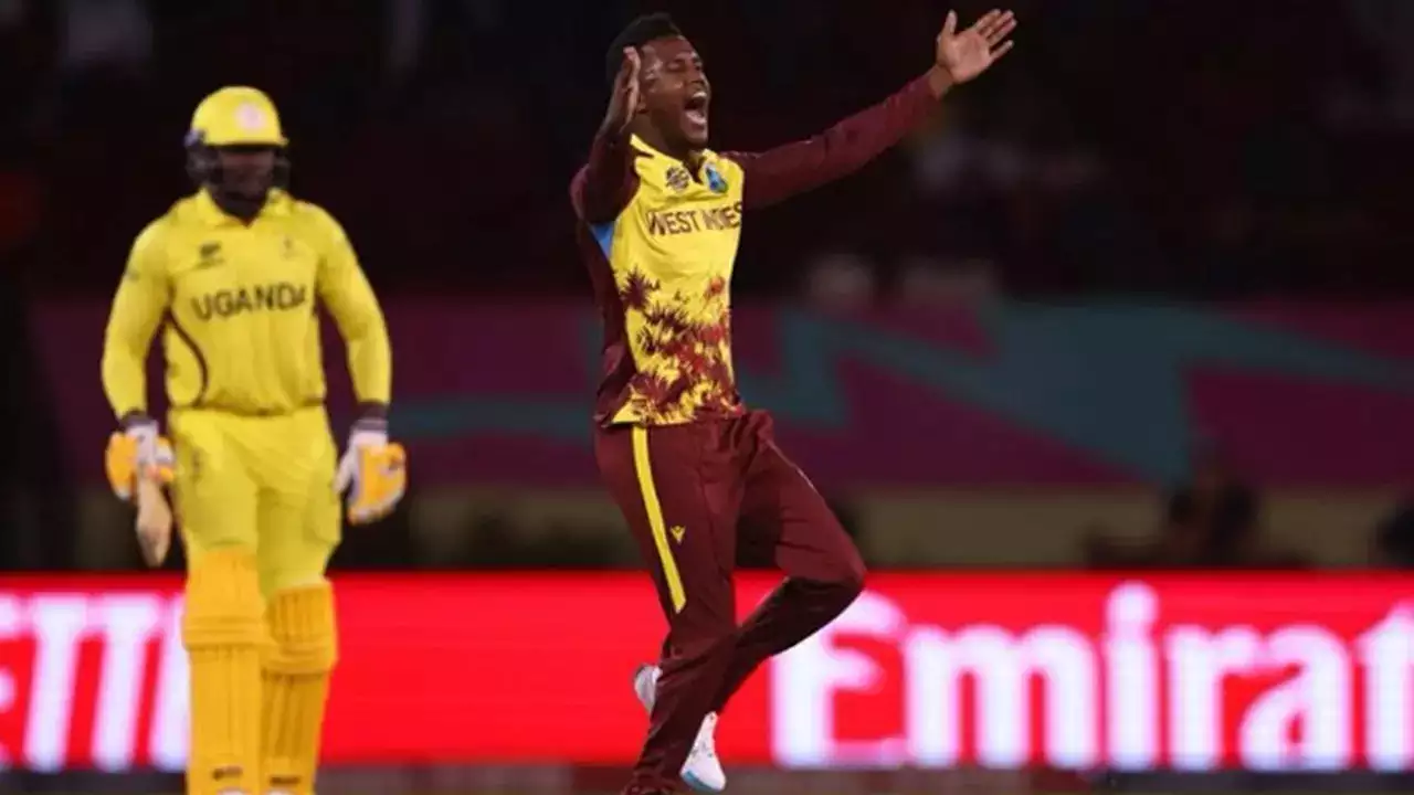 Akeal Hosein Shines With Five-Wicket Haul In West Indies' Dominant 134 ...